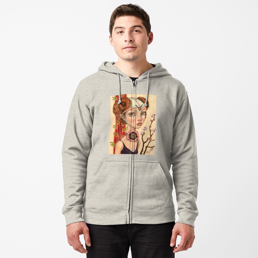 Item preview, Zipped Hoodie designed and sold by tanyabond.
