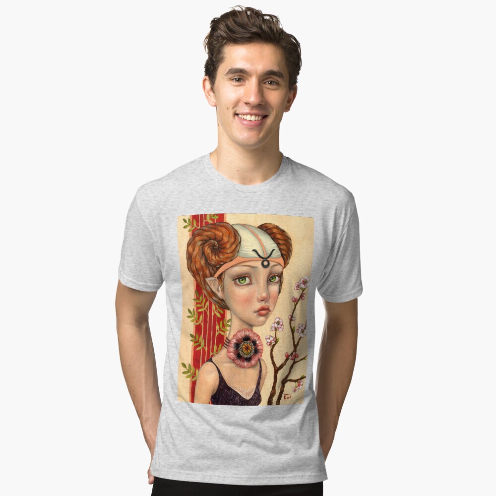 Item preview, Tri-blend T-Shirt designed and sold by tanyabond.