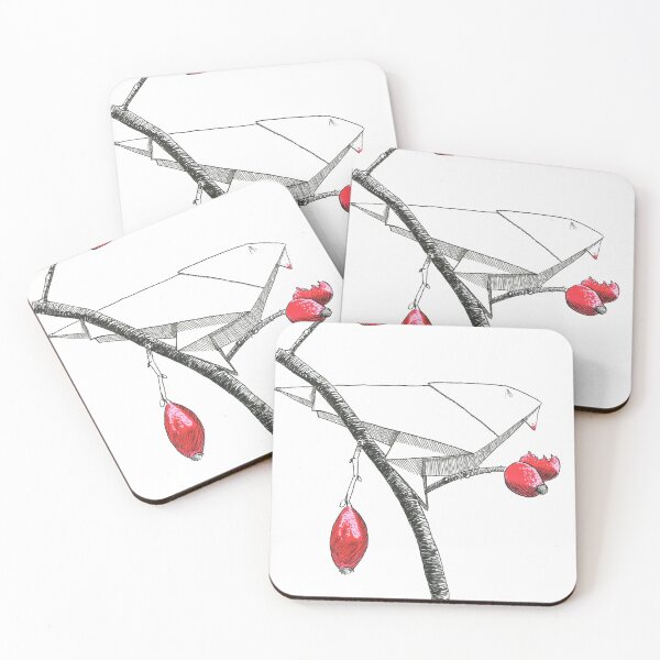 Item preview, Fruit eating origami bird  designed and sold by Crea-RiBo.