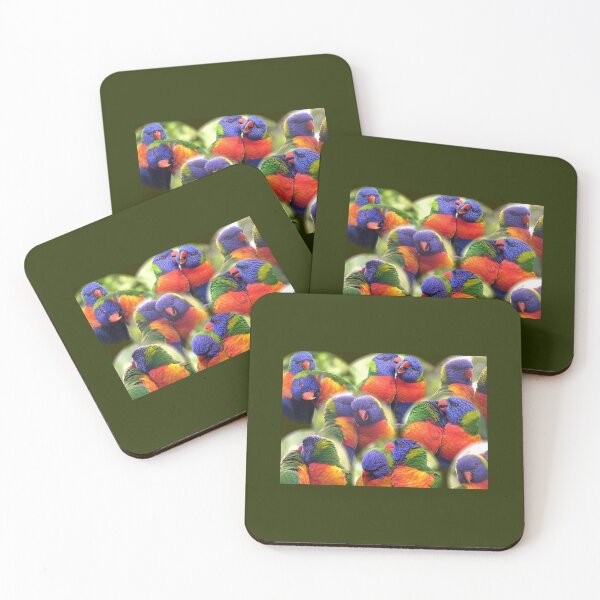Item preview, Rainbow Lorikeet Photo Collage designed and sold by NinLAheN.