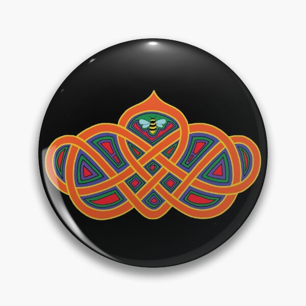 Item preview, Celtic Bee designed and sold by HazyAppleArt.