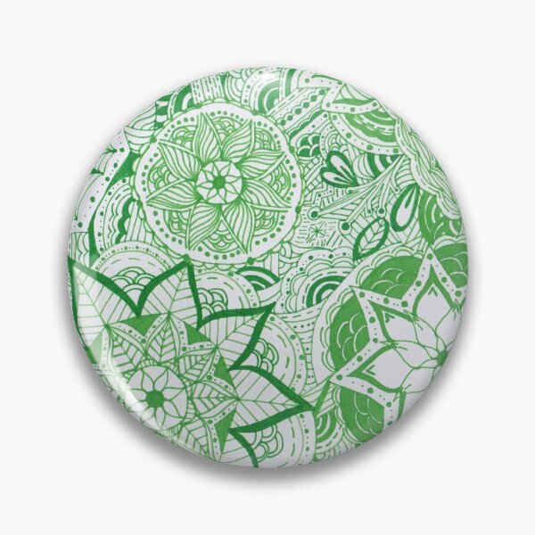 Item preview, Leafy Green Mandala Improvisation designed and sold by MarisaGoncalves.