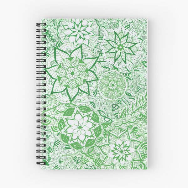 Item preview, Leafy Green Mandala Improvisation designed and sold by MarisaGoncalves.