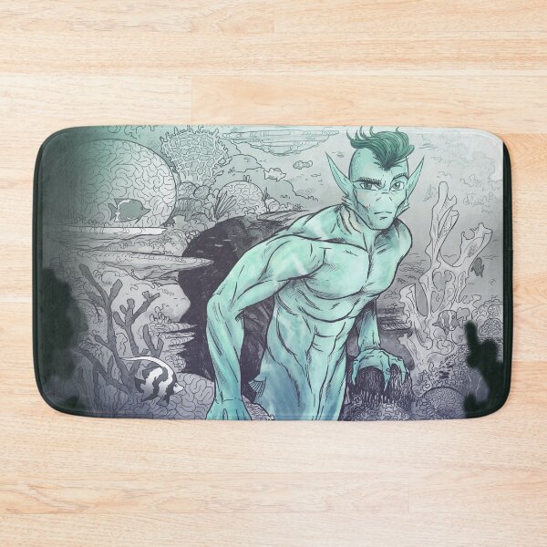 Item preview, Merman designed and sold by Powers Art.