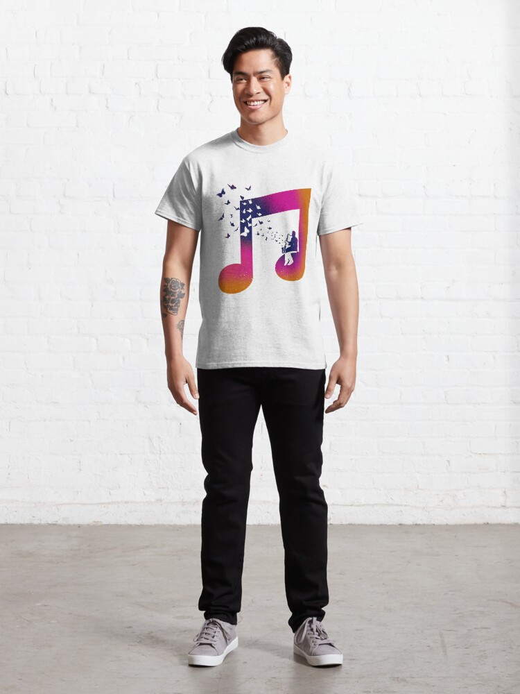 Alternate view of Music Bass Clarinet Classic T-Shirt
