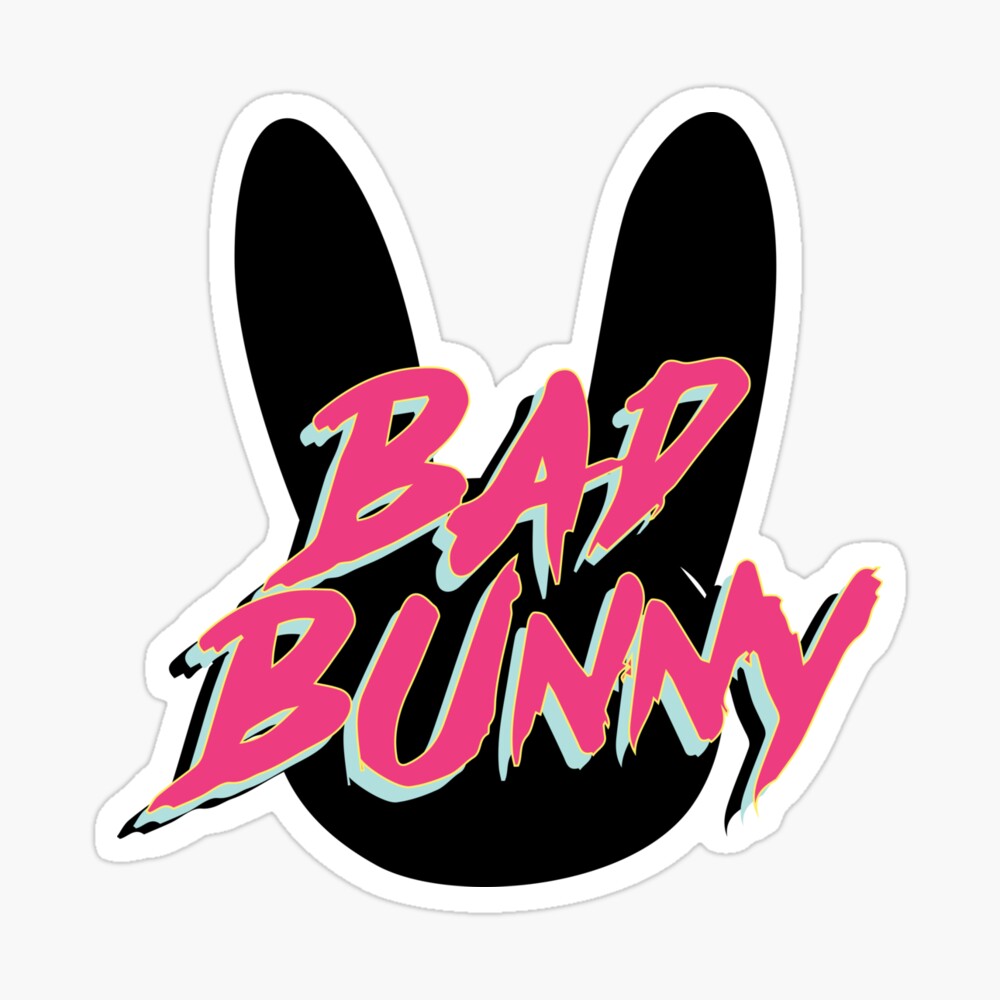 Download Bad Bunny Poster By Danielardzg Redbubble