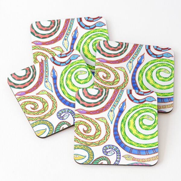 Item preview, colored snakes designed and sold by FedericoFaggion.