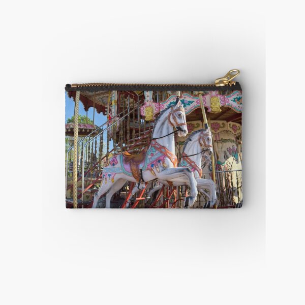 Item preview, The Carousel Horses In Skanderbeg Square designed and sold by Lucinda Walter.