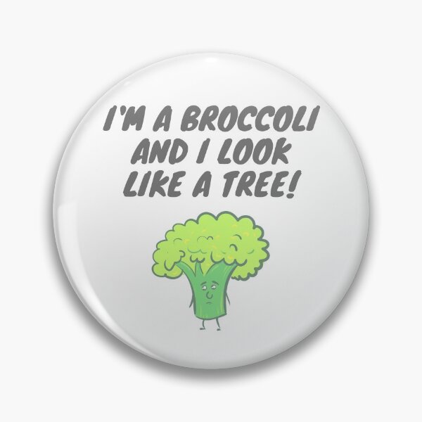 Item preview, I'm A Fruit - Broccoli designed and sold by PODLAVADIA ⭐ ⭐ ⭐ ⭐ ⭐.