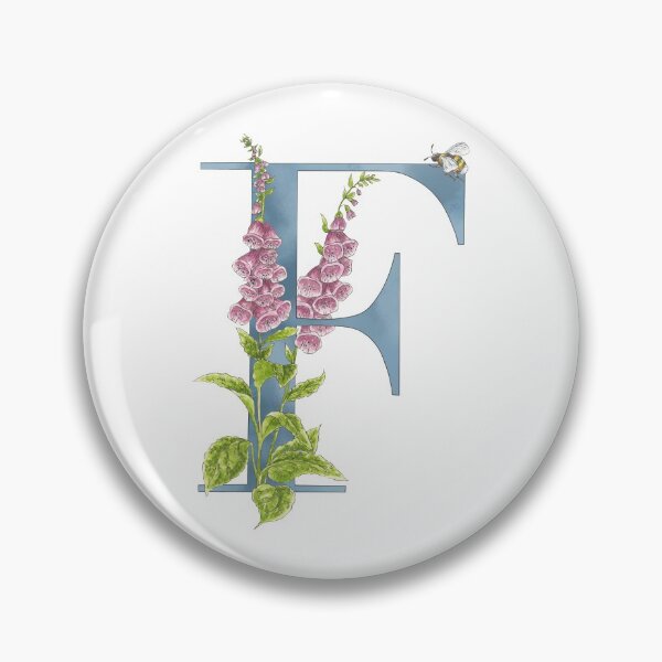 Item preview, F is for Foxglove designed and sold by Theodora Gould.