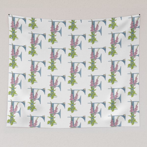Item preview, F is for Foxglove designed and sold by Theodora Gould.