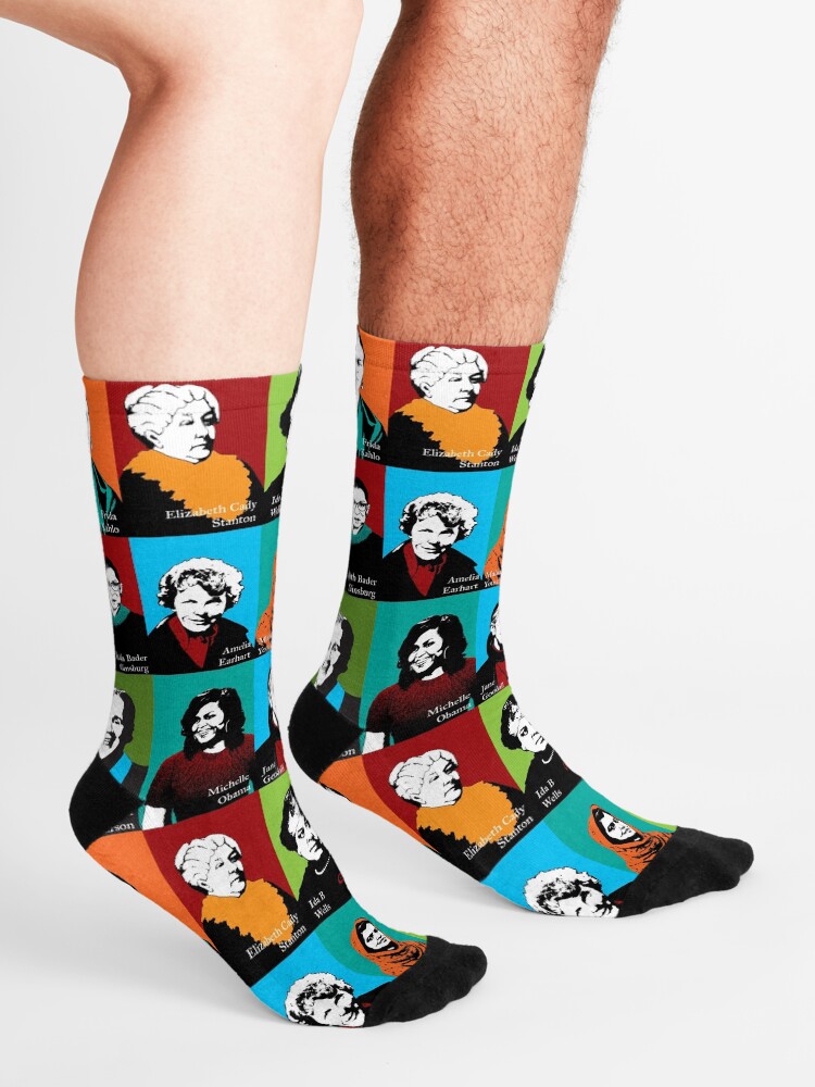 Alternate view of Feminist Icons Socks
