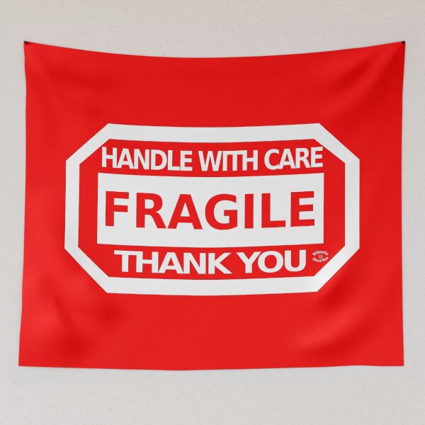 Item preview, FRAGILE - HANDLE WITH CARE by Orikall designed and sold by HippieWorks.