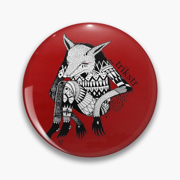 Item preview, coyote trickster figure designed and sold by trikstr.
