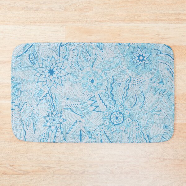 Item preview, Light Blue Mandala Improvisation designed and sold by MarisaGoncalves.