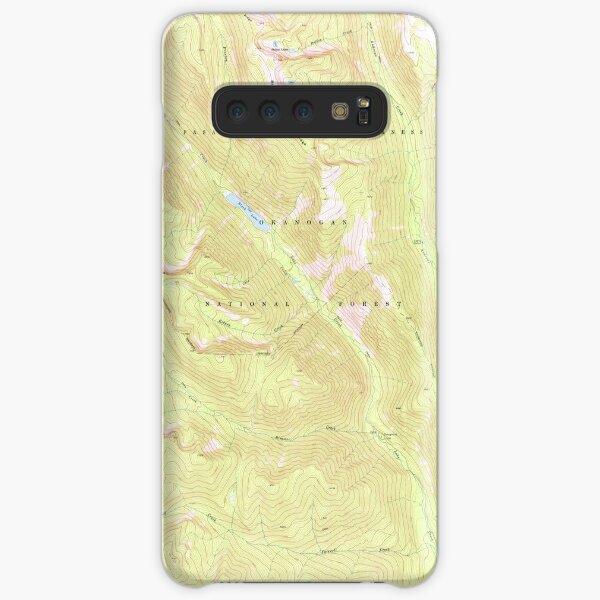 USGS Topo Map Washington State WA Mt Barney 242745 1969 24000 Samsung Galaxy Snap Case