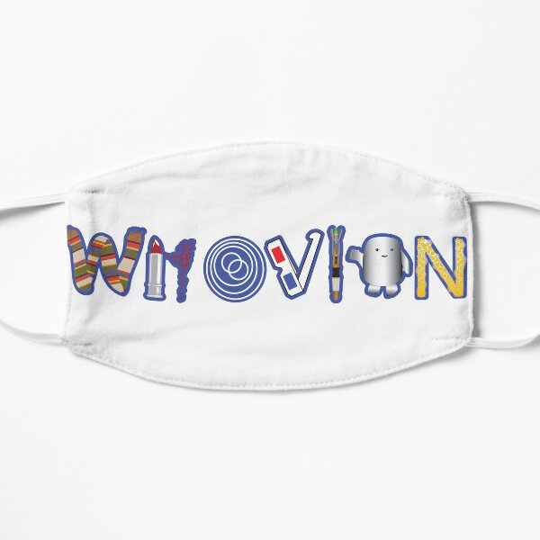 Whovian Flat Mask