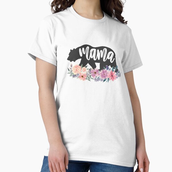 Artikel-Vorschau von Mama Bär Blumen Aquarell Blumen, designt und verkauft von KNEI.