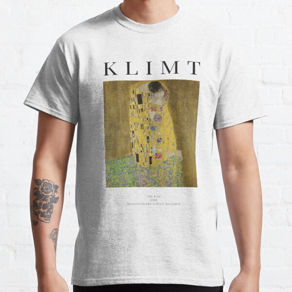 The Kiss - Gustav Klimt - Exhibition Poster Classic T-Shirt
