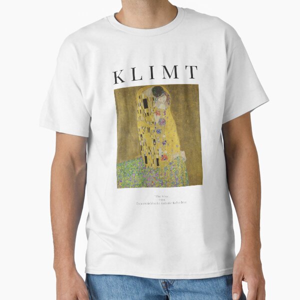 Item preview, The Kiss - Gustav Klimt - Exhibition Poster designed and sold by studiofrivolo.