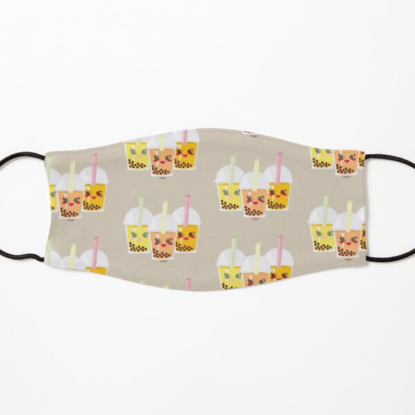 Yummy Bubble Tea Kawaiiness Kids Mask