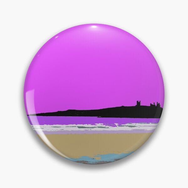 Item preview, Embleton Beach and Dunstanburgh Castle designed and sold by Jan Palmer.