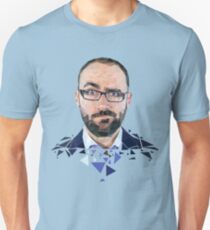Vsauce Michael Stevens Low Poly prints Unisex T-Shirt