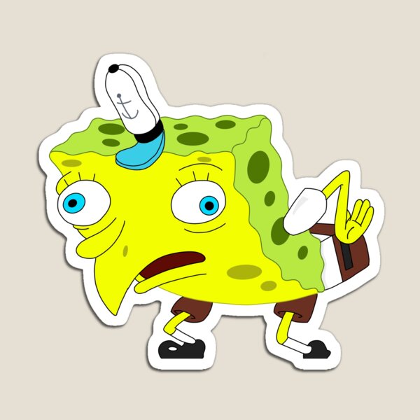 "SpongeBob Meme" Magnet von carterdylan2000 | Redbubble