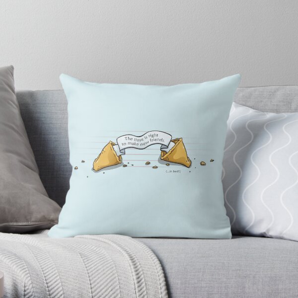 Fortune Cookie Throw Pillow