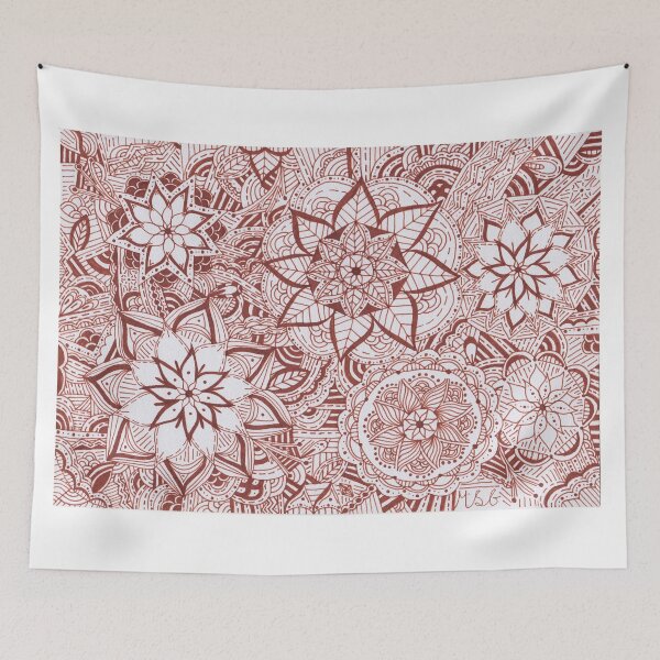 Item preview, Light Brown Mandala Improvisation designed and sold by MarisaGoncalves.