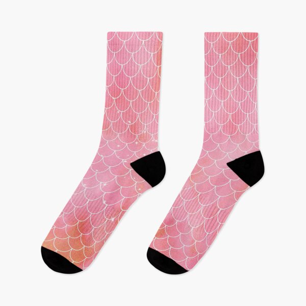 Item preview, Pink Peach Mermaid Pattern designed and sold by Julie Erin Designs.