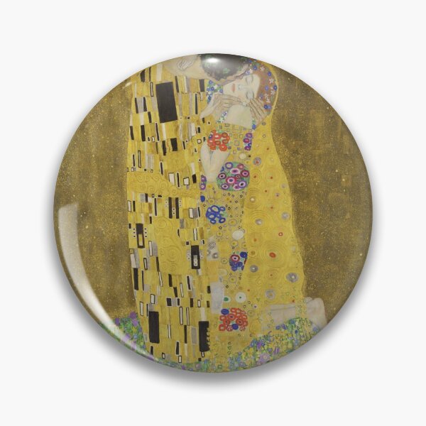 Item preview, The Kiss - Gustav Klimt - Exhibition Poster designed and sold by studiofrivolo.