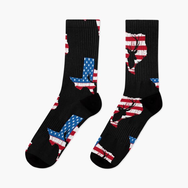 Item preview, Texas American Flag Deer Hunting designed and sold by Tee Kaboom!.