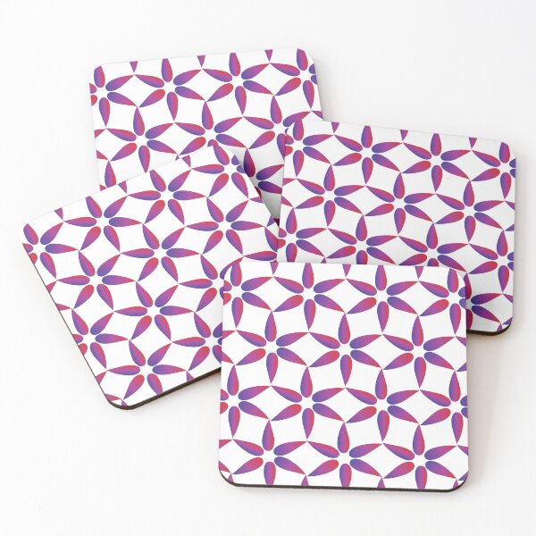Item preview, Purple and Red Geometric Petals designed and sold by Orchyd.