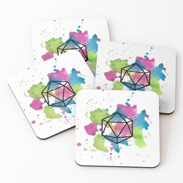 Item preview, D20 Splatter designed and sold by MelocheArts.