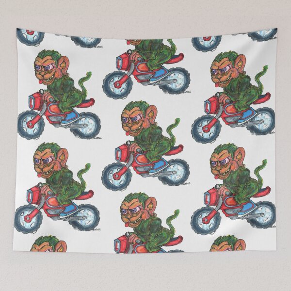 Item preview, Primo The Monkey and His Motorcycle  designed and sold by Treihova.