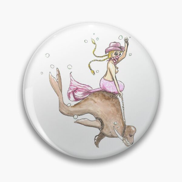 Item preview, Mermaid Rodeo Cowgirl designed and sold by Crea-RiBo.