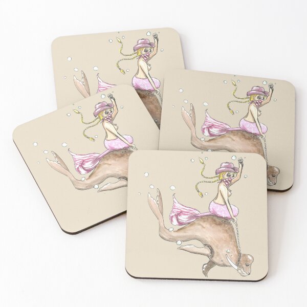 Item preview, Mermaid Rodeo Cowgirl designed and sold by Crea-RiBo.