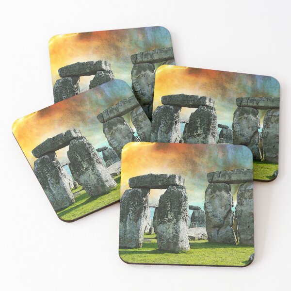 Item preview, Building A Mystery - Stonehenge Art By Sharon Cummings designed and sold by Sharon Cummings Art.
