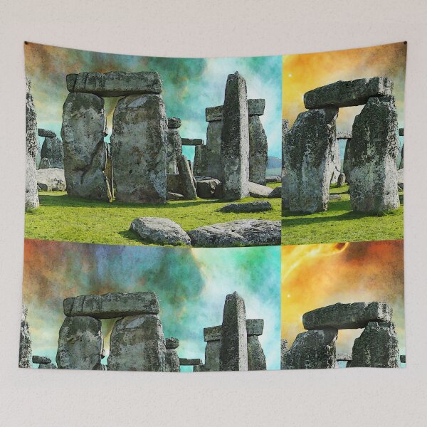 Item preview, Building A Mystery - Stonehenge Art By Sharon Cummings designed and sold by Sharon Cummings Art.