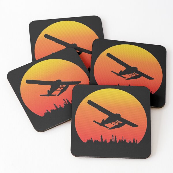 Artikelvorschau, deHavilland Biber Silhouette mit Sonne entworfen und verkauft von map985.