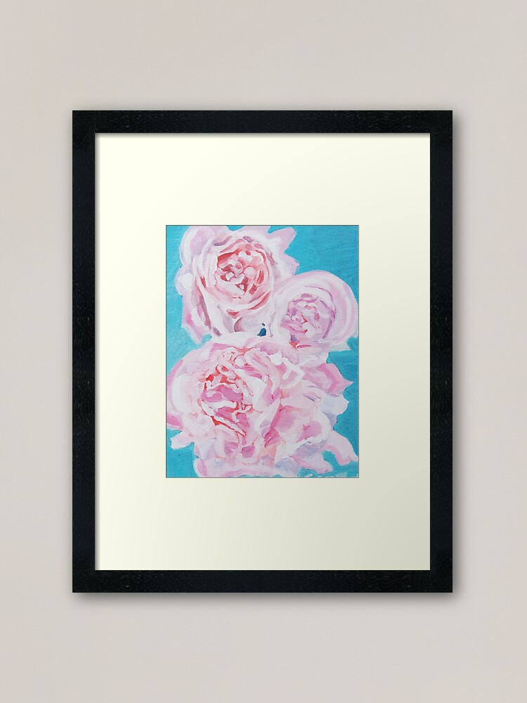 Alternate view of Bloomin' Peonies Framed Art Print