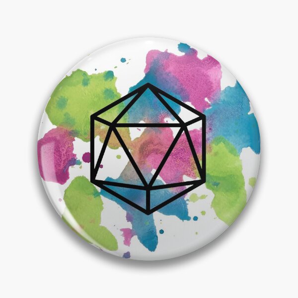Item preview, D20 Splatter designed and sold by MelocheArts.