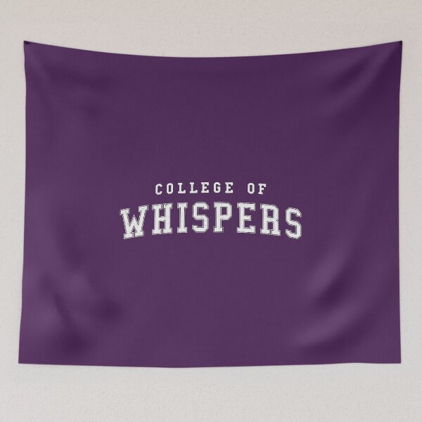 Item preview, College Pride: Whispers designed and sold by actionpotential.