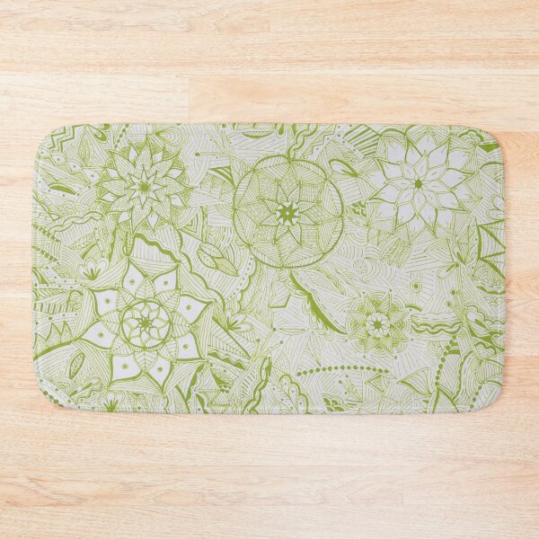 Item preview, Light Green Mandala Improvisation designed and sold by MarisaGoncalves.