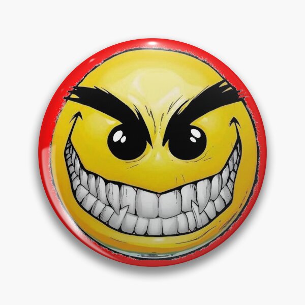 Item preview, GRINNING SMILEY FACE designed and sold by HAUNTERSDEPOT.