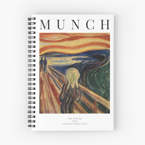 Artikelvorschau, Der Schrei - Edvard Munch - Ausstellungsplakat entworfen und verkauft von studiofrivolo.