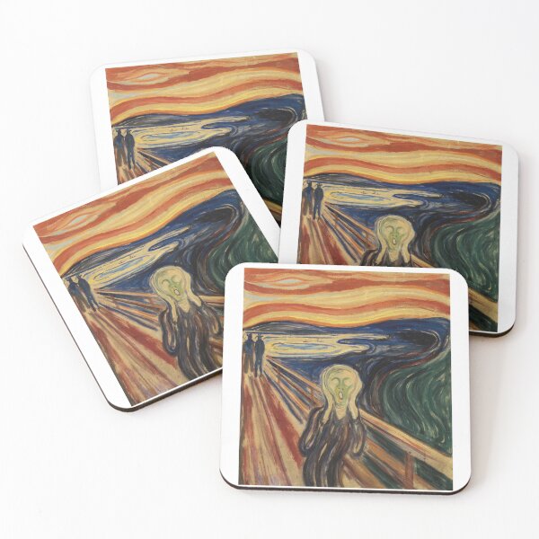 Item preview, The Scream - Edvard Munch - Exhibition Poster designed and sold by studiofrivolo.
