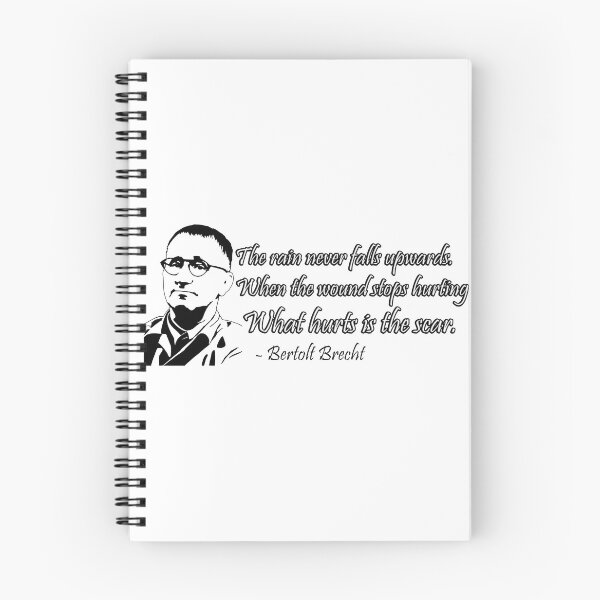 Item preview, Bertolt Brecht Quote designed and sold by Backstage by Leyzel.