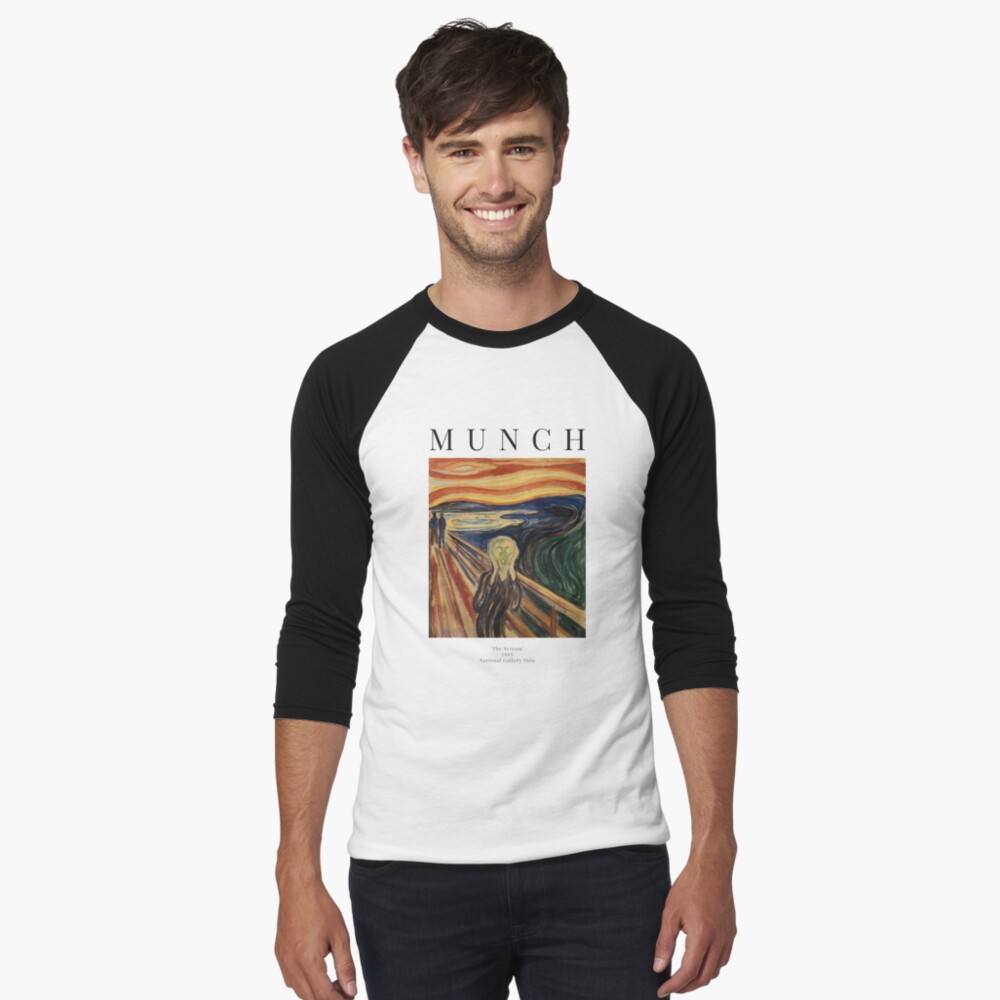 Aperçu de l'œuvre T-shirt baseball manches ¾ créée et vendue par studiofrivolo.